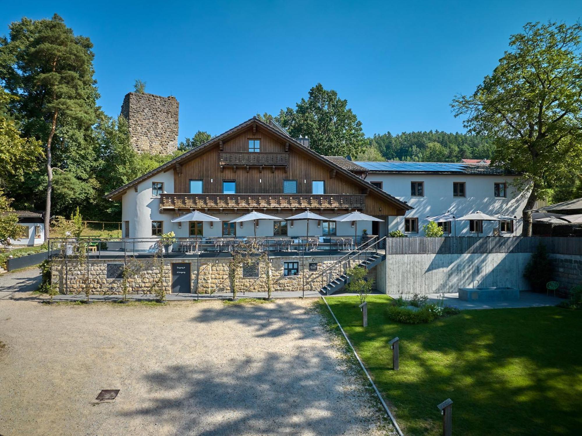 Gasthaus Am Oedenturm Chammünster エクステリア 写真
